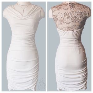 Bodycon Lace Back Dress